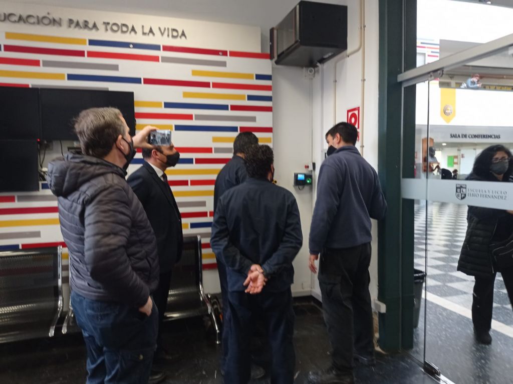 Sistema de deteccin de incendio en Elbio Fernandez
